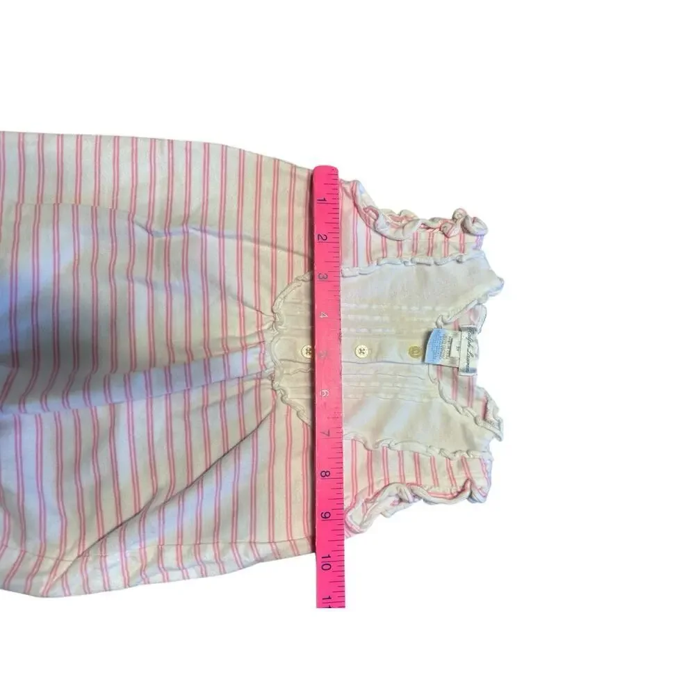 Ralph Lauren Romper Pink White Size 9 Months